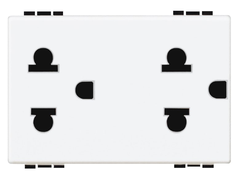 BTICINO S.P.A. - BTIN4185 LIGHT - PRESA DUPLEX UNIVERS 2P+T 16A