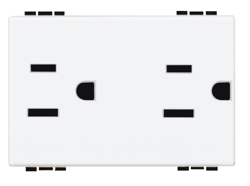 BTICINO S.P.A. - BTIN4188 LIGHT - PRESA DUPLEX UL 2P+T 15A