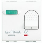 BTICINO - BTIN4305/6 LIGHT - MAGNET.DIFFER.1P+N 6A 1,5KA 10MA