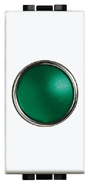 BTICINO S.P.A. - BTIN4371V LIGHT - PORTALAMPADA SPIA VERDE