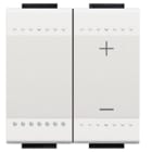 BTICINO - BTIN4408N Tastdimmer 600Va Rl 2-Modulig Weiss