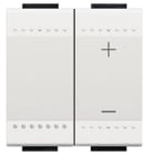 BTICINO - BTIN4408N Tastdimmer 600Va Rl 2-Modulig Weiss