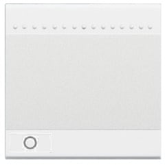 BTICINO BTIN4915M2AN Wippe + Lichtsymbol 2-Modulig Weiss