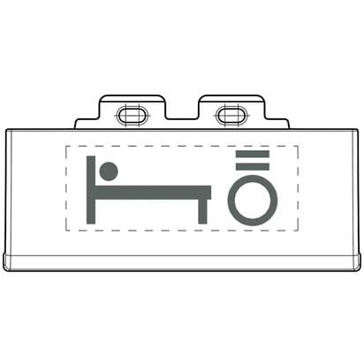 BTICINO S.P.A. - BTIN4915SETBL LL - SET LUCE LETTO BIANCO