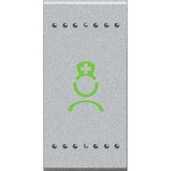 BTICINO S.P.A. - BTINT4034CM CM - PULSANTE PRESENZA WC 1P NC L/L TECH