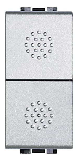 BTICINO S.P.A. - BTINT4036 LIGHT TECH - DOPPIO PULSANTE 1P NO 16A