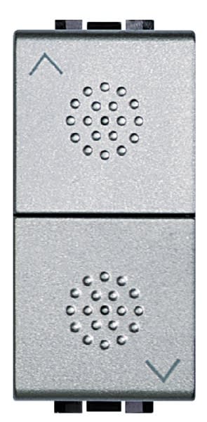BTICINO S.P.A. - BTINT4037 LIGHT TECH - 2 PULSANTI NO INTERBLOCCATI