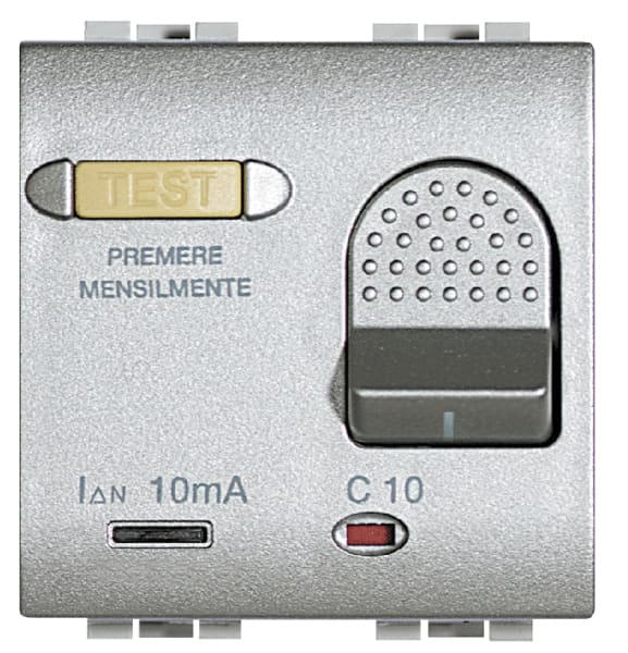 BTICINO S.P.A. - BTINT4305/6 LIGHT TECH - MAGN DIFF 1P+N 6A 1,5KA 10M