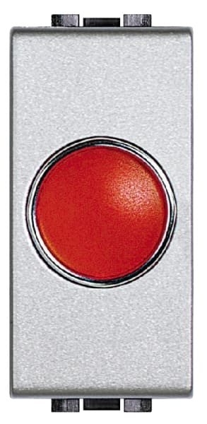 BTICINO BTINT4371R LIGHT TECH - PORTALAMPADA SPIA ROSSO