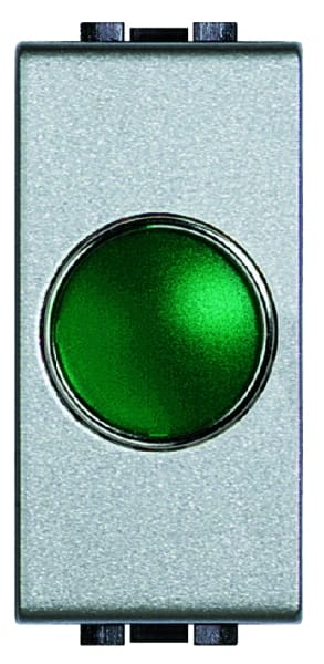 BTICINO S.P.A. - BTINT4371V LIGHT TECH - PORTALAMPADA SPIA VERDE