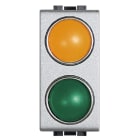 BTICINO - BTINT4372AV LIGHT TECH - PORTALAMPADA ARANCIO/VERDE