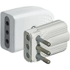 BTICINO S.P.A. - BTIS2465TAP KIT - SPINA + PRESA CORNER 2P+T 10A BIAN