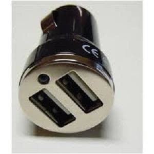 BTICINO BTIS2614G KIT - 2 PR. USB CAR CHARGER 12V-2.1A MAX
