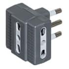 BTICINO - BTIS3604G KIT - ADATTATORE TRIS 3 BIPASSO 16A GRIG