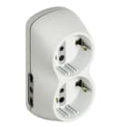 BTICINO - BTIS3614D KIT - ADATT. B4 2 PR. ST TED+2 BIP BCO