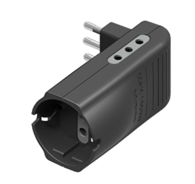 BTICINO S.P.A. - BTIS3615GE KIT - ADATT CORNER 2 PR 10A+1 PR. P30 GR