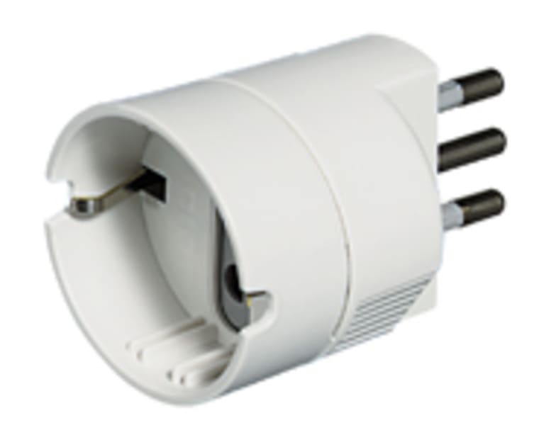 BTICINO S.P.A. - BTIS3623DE KIT - ADATTATORE SPINA 10A/PRESA P30 BCO