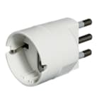 BTICINO - BTIS3624D KIT - ADATTATORE SPINA 16A/PRESA P30 BCO