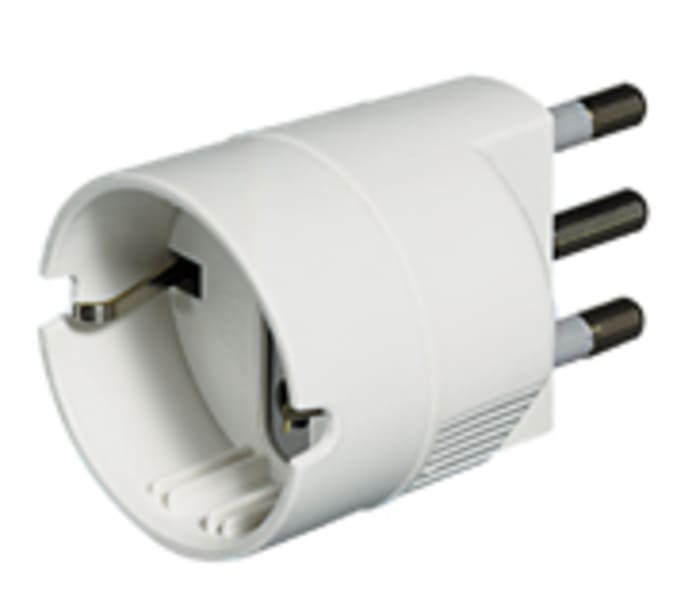 BTICINO S.P.A. - BTIS3624DE KIT - ADATTATORE SPINA 16A/PRESA P30 BCO