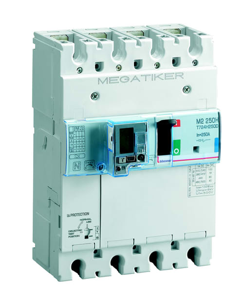 BTICINO S.P.A. - BTIT724B100D M2 250B - MAGNETOT +DIFF 3P+ N/2 100A 25