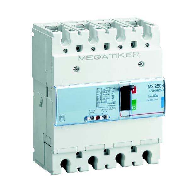 BTICINO S.P.A. - BTIT724F200 M2 250F- MAGNETOT 3P+N/2 200A 36KA