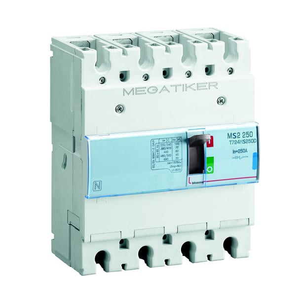BTICINO BTIT724S250 MS2 250 - INTERRUTTORE DI MANOVRA4P 250A