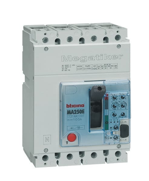 BTICINO S.P.A. - BTIT7314A250S MEGA MA250E - ELETT SELET 4P 250A 36KA