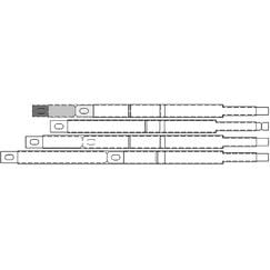 BTICINO BTITKC160 KIT COLLEGAM M160 ORIZ BARRE FINO 630A I