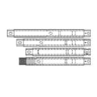 BTICINO - BTITKC630 KIT COLLEGAM M630 ORIZ BARRE FINO 630A I