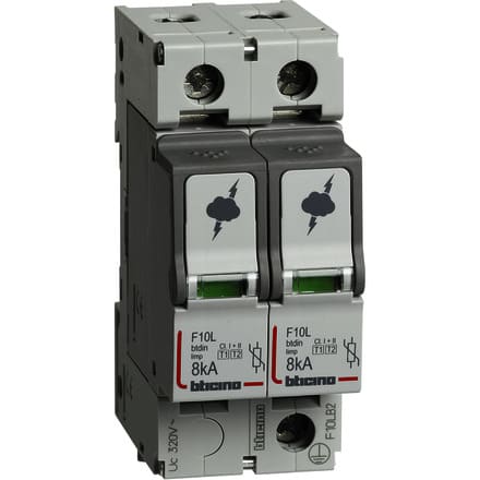 BTICINO BTIF10LB2 BTDIN - SPD T1+T2 8KA 2P