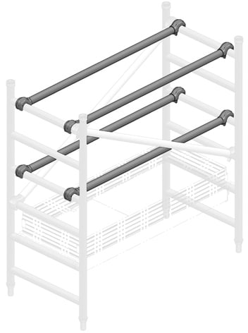 FACAL SRL - FAFC134-1122 N. 4 TRAVERSE/PROTEZIONI ORIZZONTALI PER