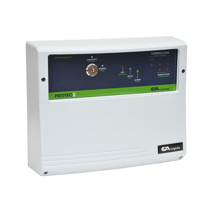 LAND SRL - C1APROTEC3 CENTRALE ANTIFURTO 2Z + 24H NON ESCLUDIB