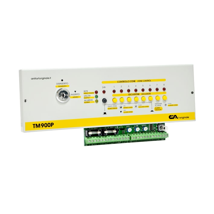 HILTRON LAND SRL C1ATM900P PANNELLO CENTRALE ANTIFURTO 8 ZONE + 24H