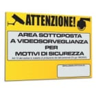 HILTRON LAND SRL - C1ATVTRG TARGA IN METALLO DI SEGNALAZIONE AREA V