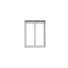 VIMAR SPA - VIWC322 CORNICE PER 2 PLACCHE 2M ALLUMINIO