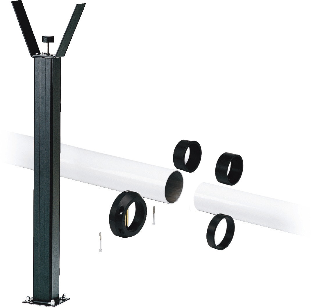 CAME SPA CMC001G0121 ASTA TUBOLARE IN ALL. E APPOGGIO FISSO