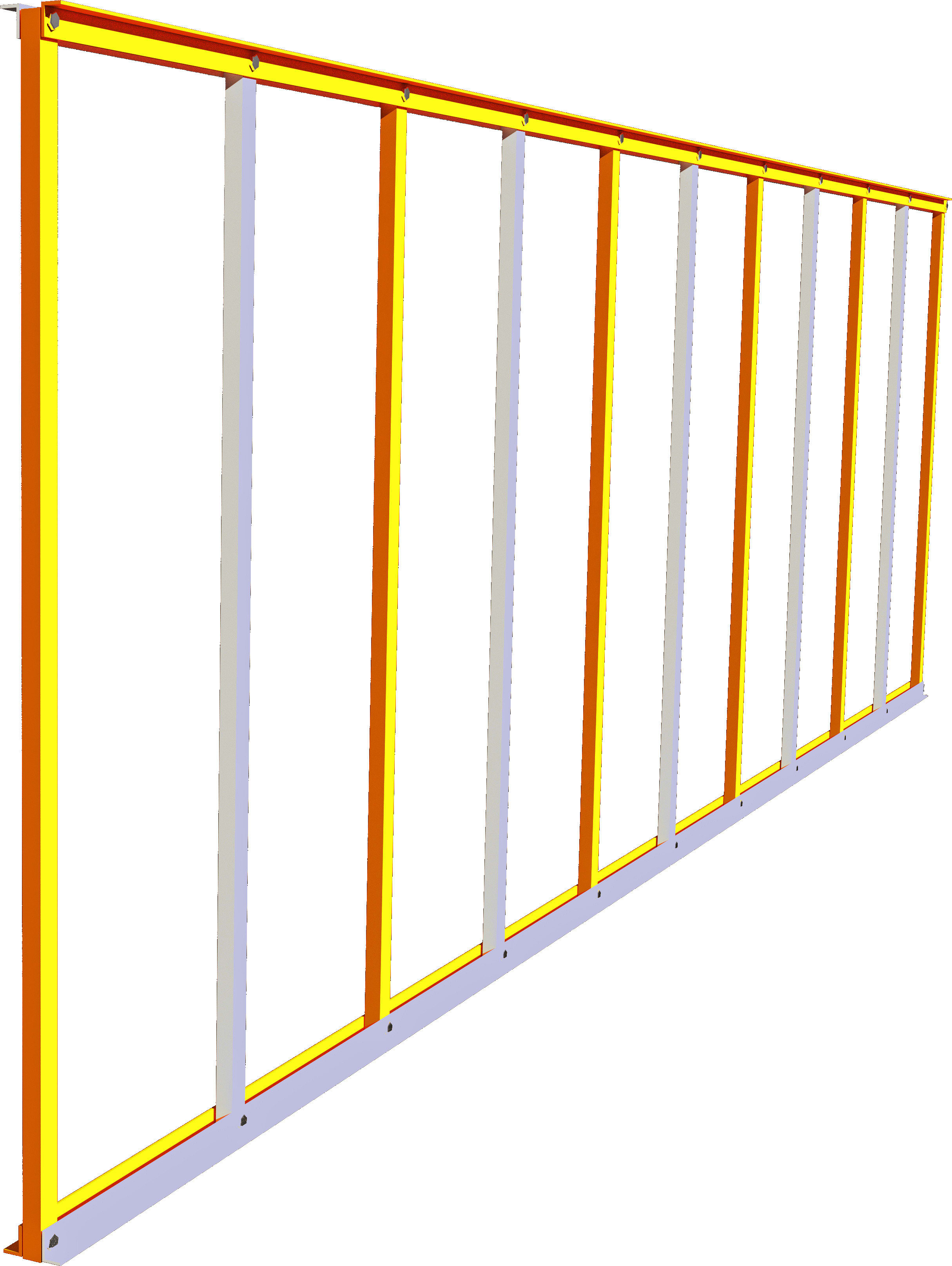 CAME SPA - CMC001G0465 RASTRELLIERA IN ALLUMINIO PER ASTA