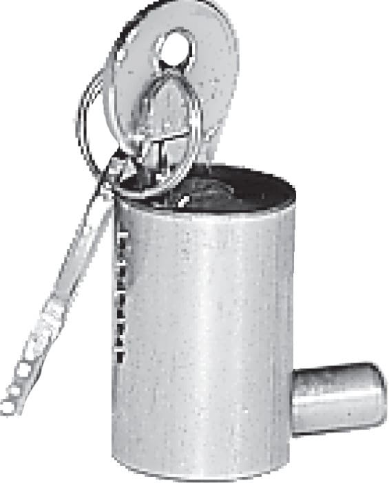 CAME SPA CMC001KR001 CILINDRO SERRATURA CON CHIAVE DIN