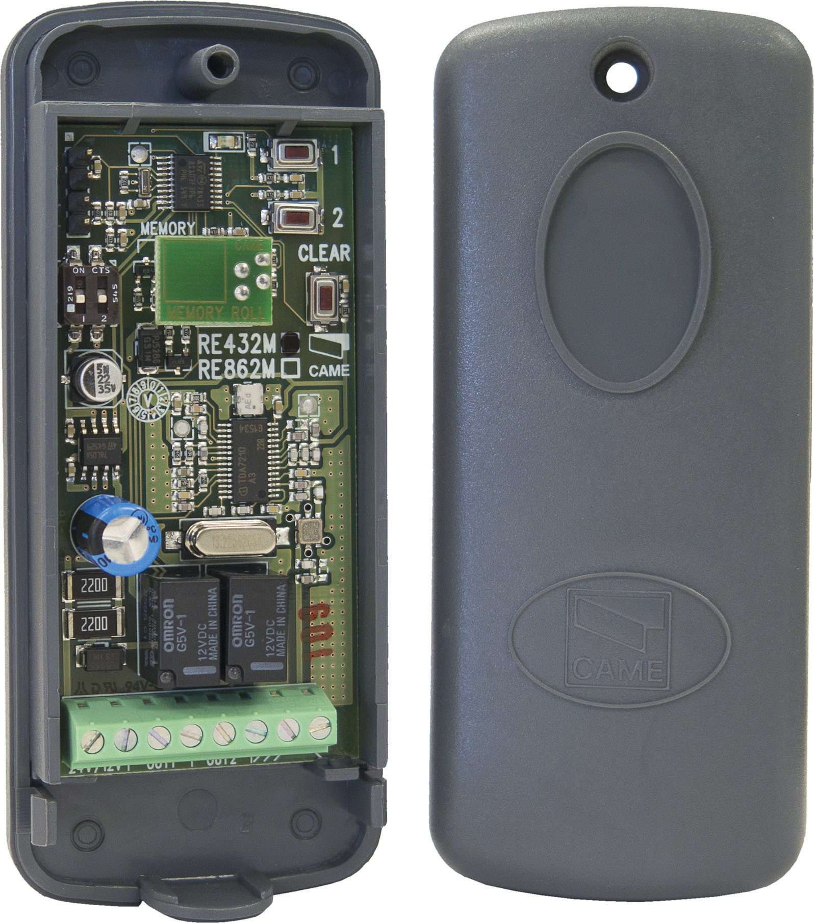 CAME SPA - CMC001RE432M RICEVENTE BICANALE MULTIUTENZA 433,92MHZ