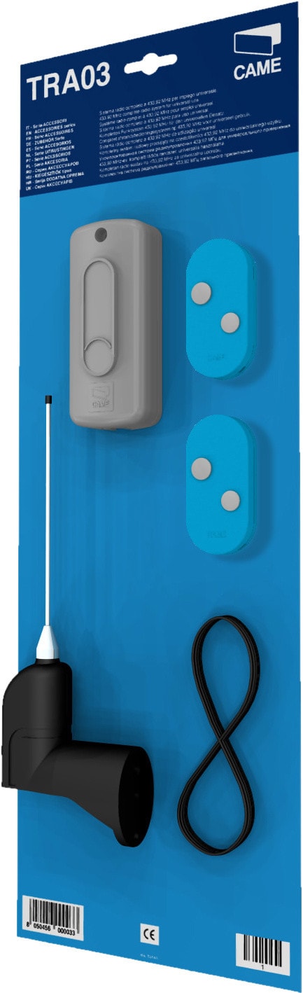 CAME SPA - CMC001TRA03 SISTEMA COMPLETO RADIO 12 24 V AC-DC