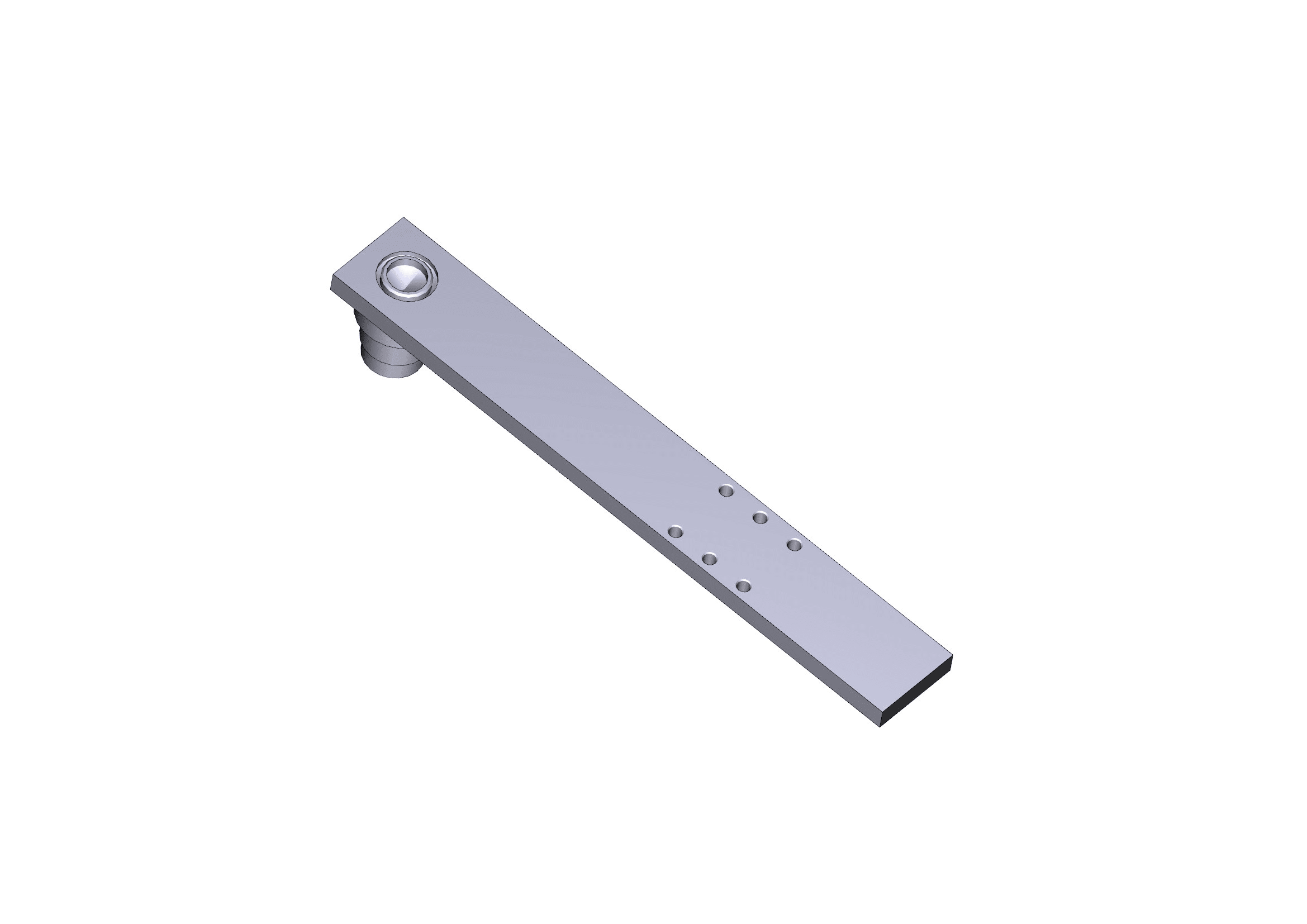 CAME SPA - CMC119RIA043 STAFFA ATTACCO CANCELLO - FROG