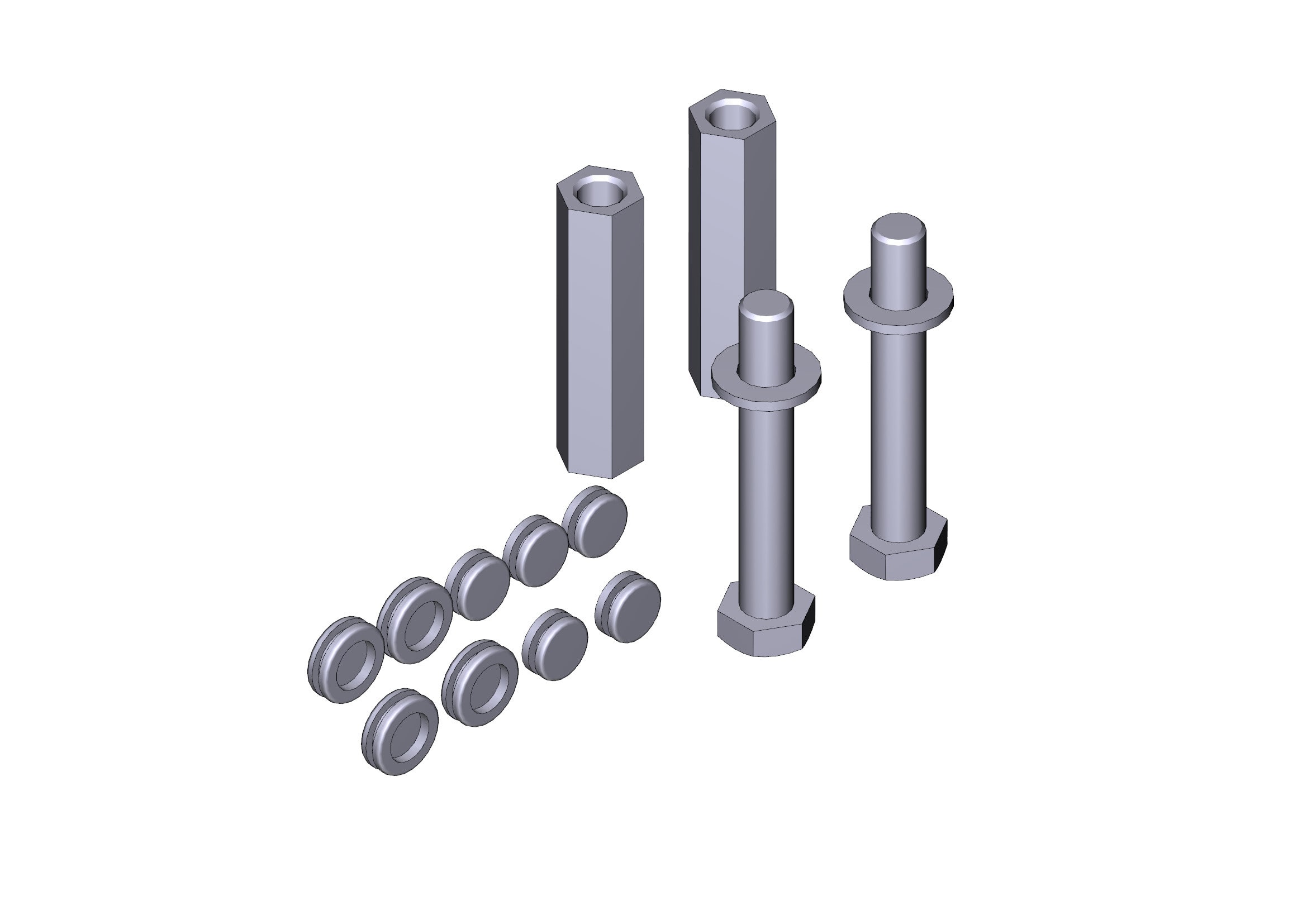 CAME SPA - CMC119RIBX056 CONFEZIONE BULLONERIA BX-243