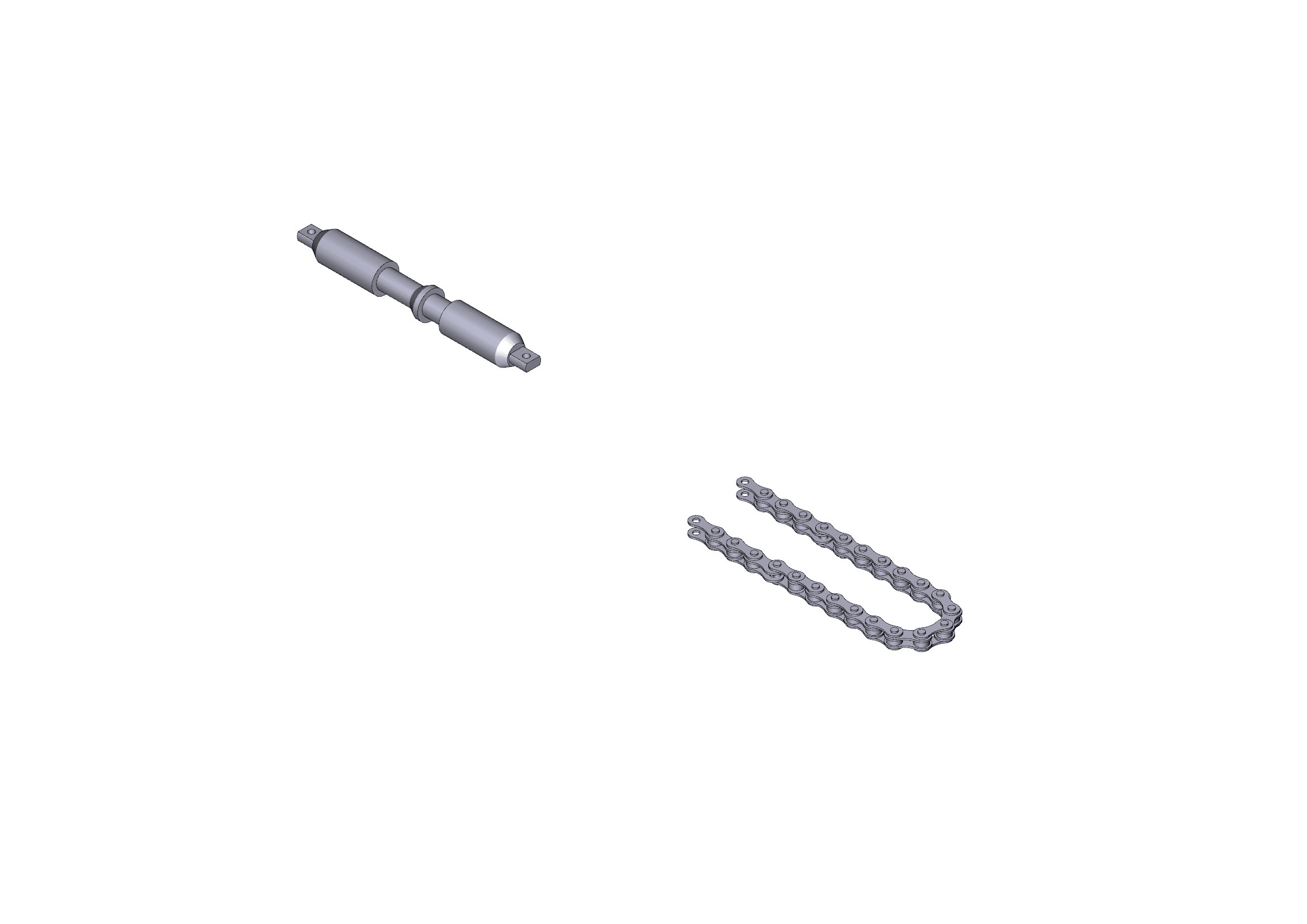 CAME SPA CMC119RIE117 CATENA TRASMISSIONE - V0682 L=6,7M