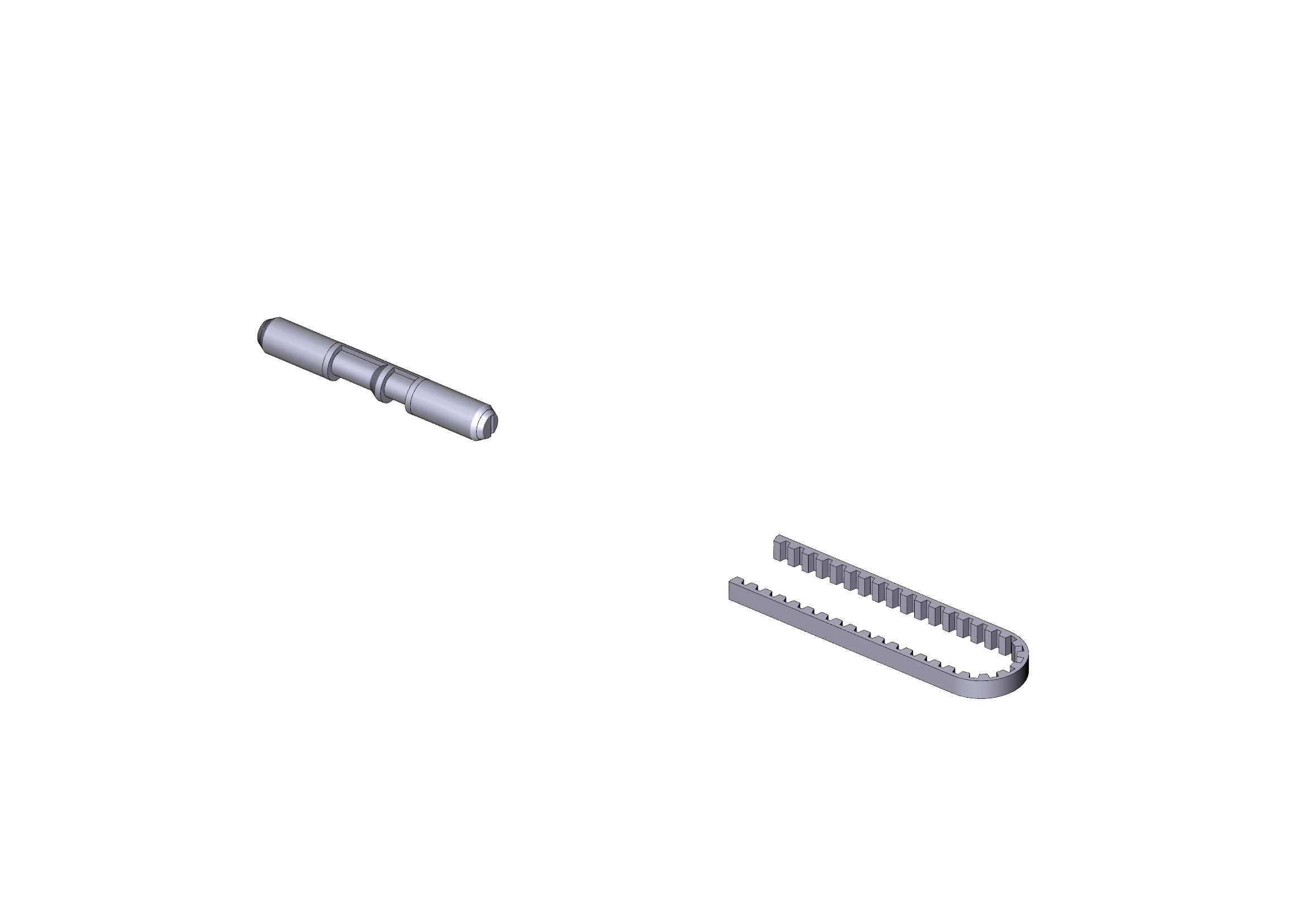 CAME SPA - CMC119RIE121 CINGHIA TRASMISSIONE - V0685 V0687