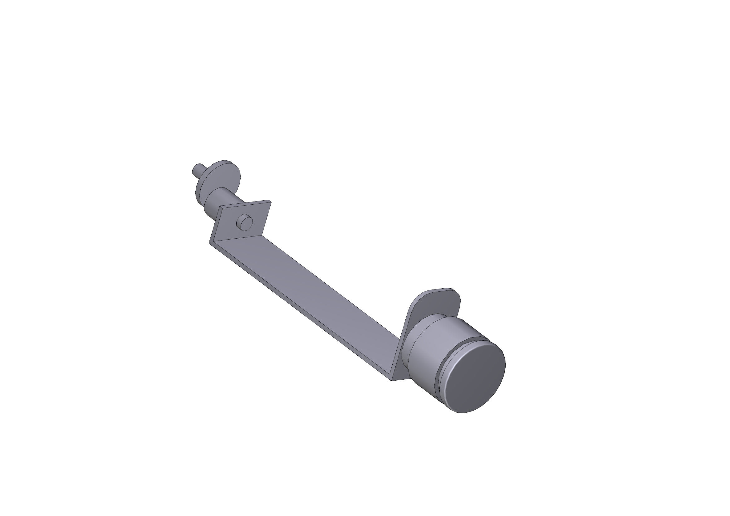 CAME SPA - CMC119RIG060 CILINDRO SERRATURA CON LEVA SBLOCCO-GARD