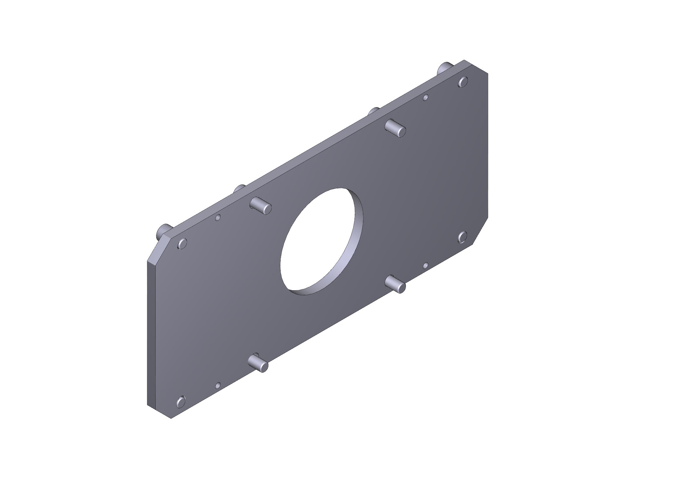 CAME SPA - CMC119RIG131 PIASTRA INTERMEDIA - G2080 G2081