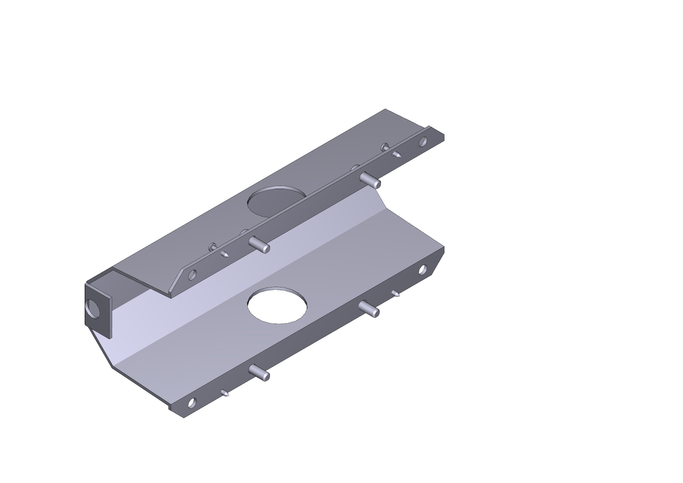 CAME SPA - CMC119RIG132 FLANGIA AGGANCIO ASTA BARRIERA - G2080 G