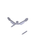 CAME SPA - CMC119RIG140 LEVA AZIONAMENTO FINECORSA RALLENTAMENTO