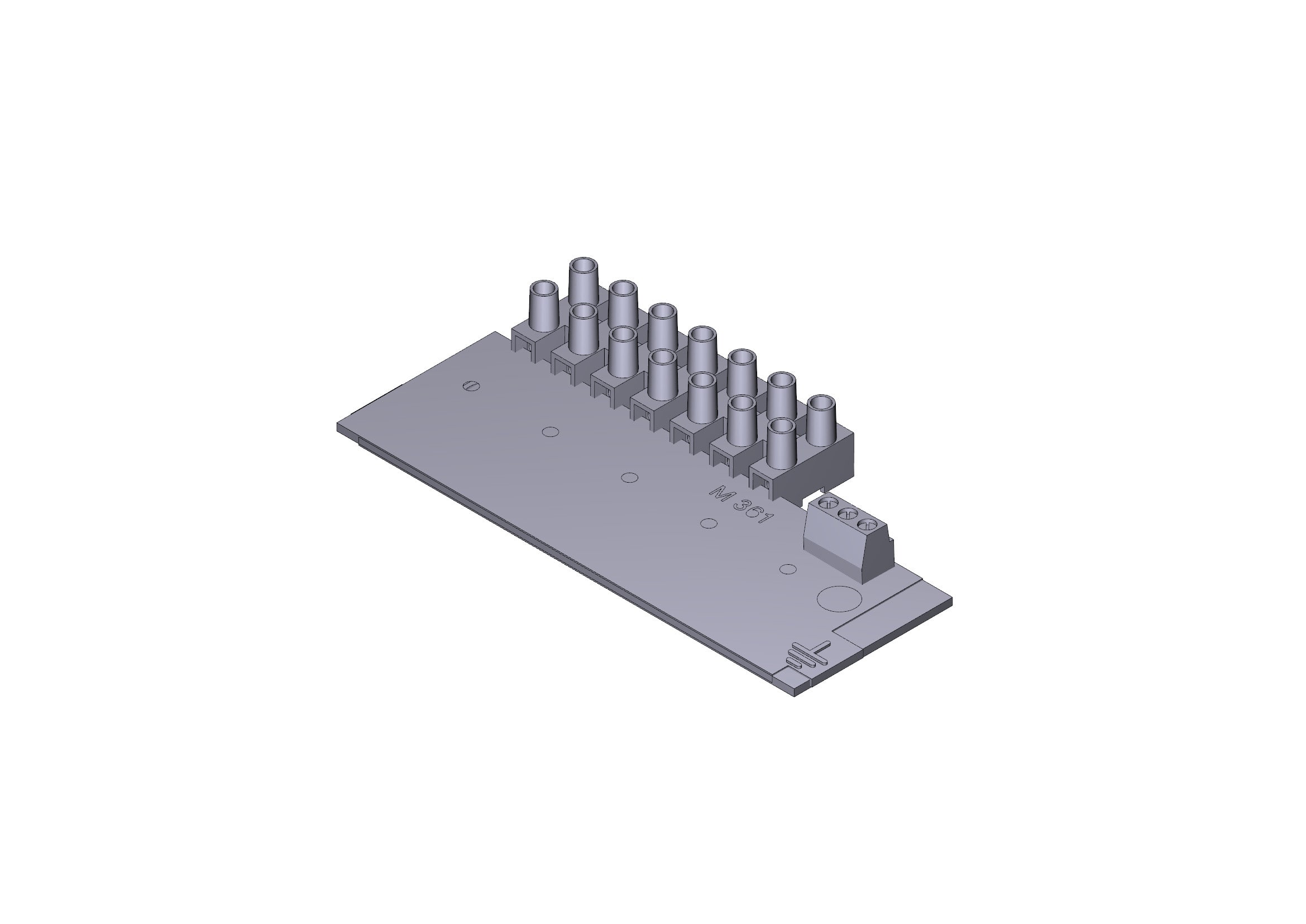 CAME SPA CMC119RIR301 SCHEDA GESTIONE RALLENTAMENTI - ZL170N