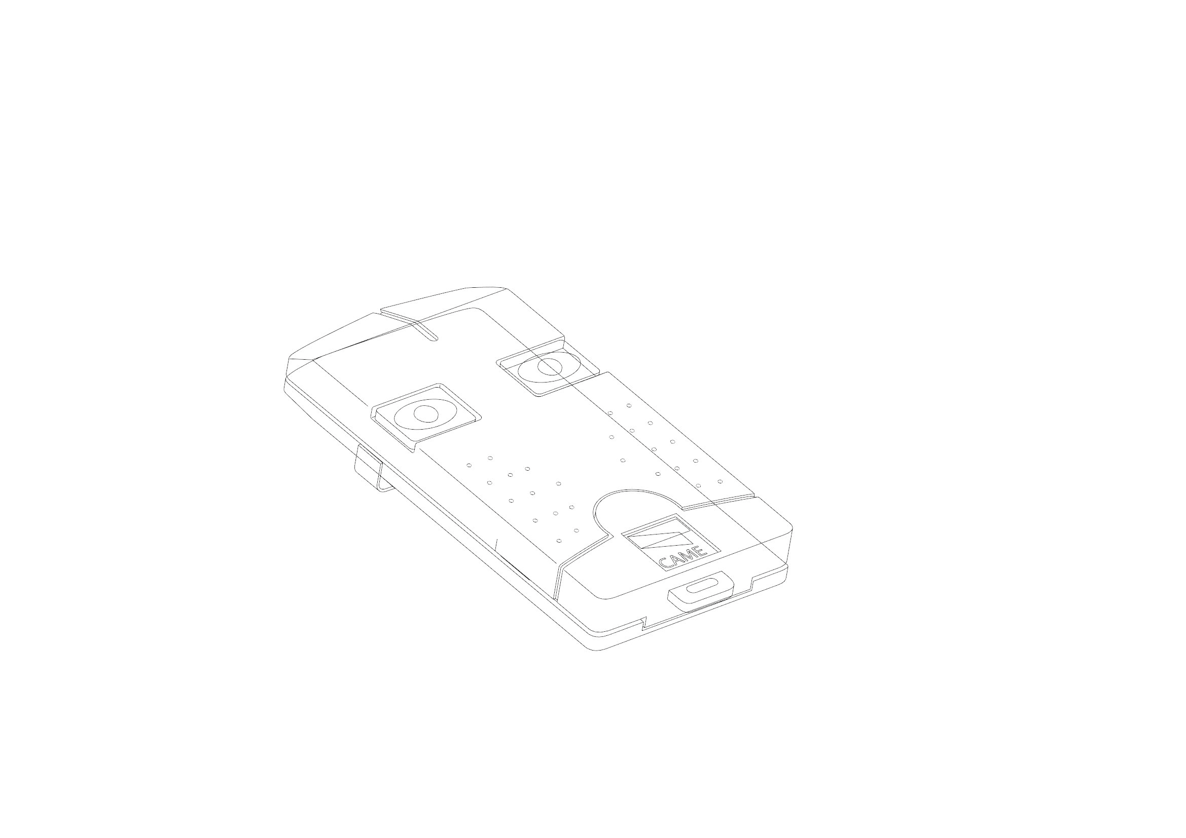 CAME SPA CMC119RIR313 GUSCIO TRASMETTITORE - TOP-302A